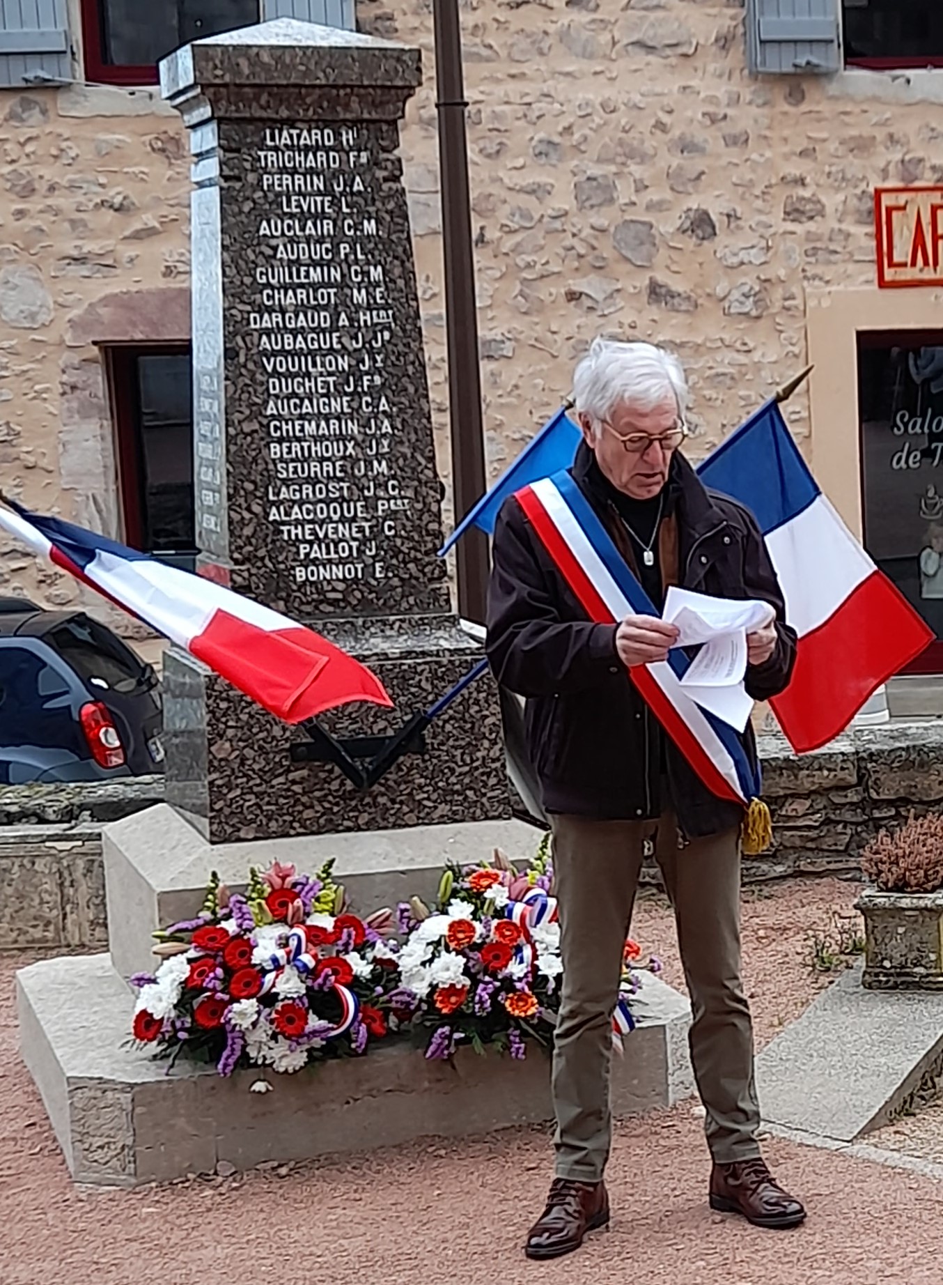Gérard Duchet, maire